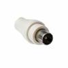 Rf male plug for antenna white (OEM)